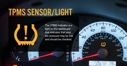 Is your TPMS light blinking or solid? Here's the difference.